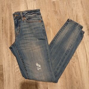 Aeropostale Women's Skinny Jeans - Blue.